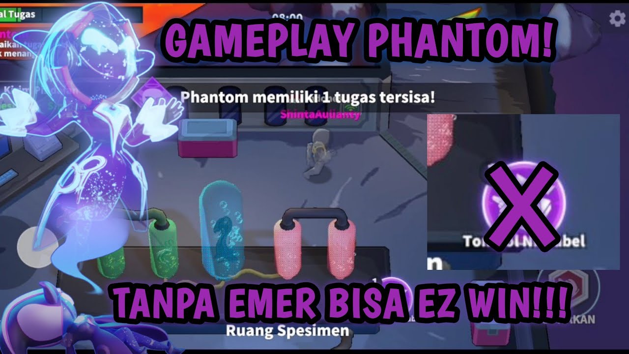 TIPS & TRICK PHANTOM EZ WIN!! TANPA GIMMICK EMER | Super Sus