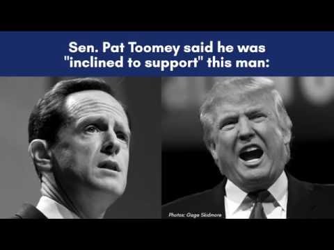 Pat Toomey & Donald Trump