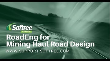5-Minute Road Design:  Mining Haul Road Design using RoadEng Civil Engineer software