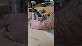Dewalt Plunge Router Setup Turn Atrim Router Into A Plunge Router