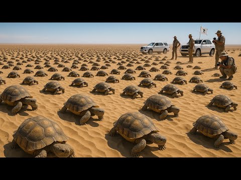 أطلقت أمريكا مئات السلاحف في الصحراء ما حدث بعد 5 سنوات لا ي صد ق