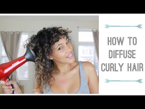 Comment Diffuse cheveux bouclés - comment utiliser un diffuseur -
