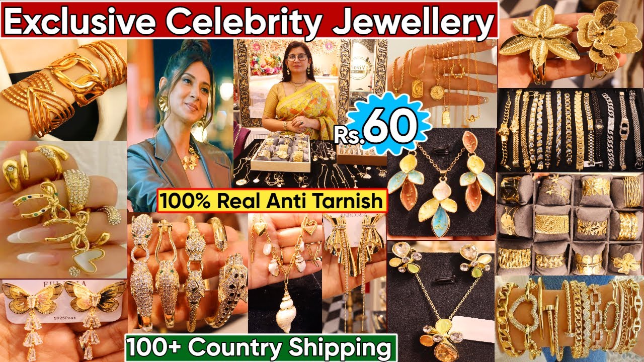 Exclusive Designer Real Anti Tarnish jewellery, Western & Korean Jewellery | Waterproof Jewellery
