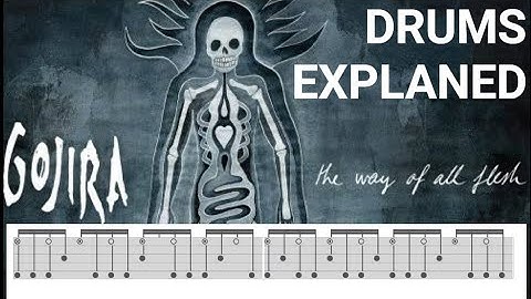 "The Art of Dying" drums intro explaned (with tabs)