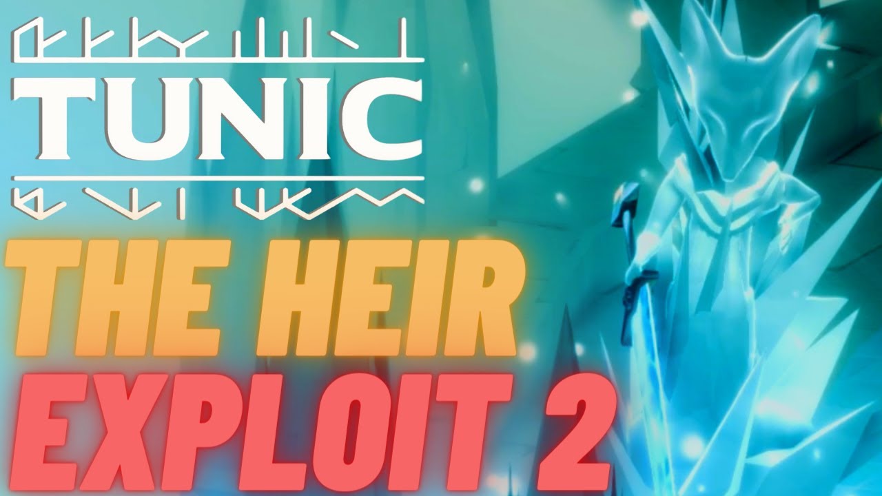 TUNIC - THE HEIR BOSS EXPLOIT STUN LOCK (NO COMMENTARY)