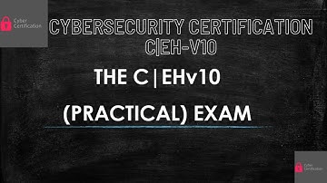 Certified Ethical Hacker -  CEH  - THE CEHv10 PRACTICAL EXAM