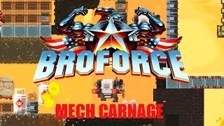 BROFORCE - Mech Carnage Level (Level Editor)