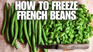 How To Freeze French Beans Simply Food