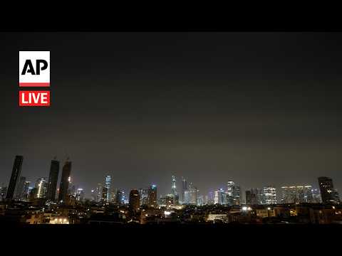 LIVE: Tel Aviv and Jerusalem skyline as Iran war continues