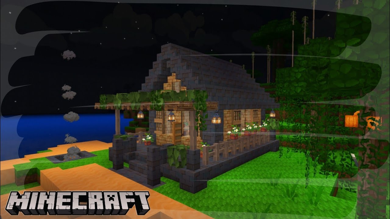 🏗️ Minecraft: Fairytale house for survival  