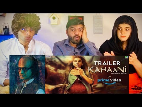 Pakistani Reaction On Kahaani on Prime Video | Official Trailer | Vidya Balan, Nawazuddin