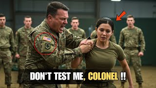 Information Colonel Tries to Humiliate Female Recruit —  She Broke His Arm With 317 Soldiers Watching Guide