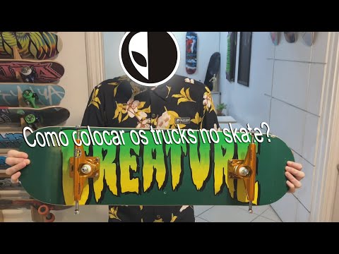 Vídeo: Como Instalar Amarrações De Skate