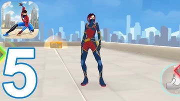 Spider Action Fighting Game - Gameplay Walkthrough Part 5 - Fangs Strike (iOS, Android)