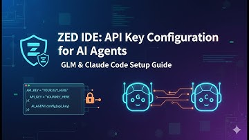 ZED IDE API Key Configuration for AI Agents GLM 4.6 + Claude Code Setup Guide
