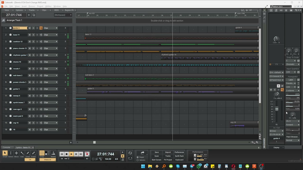 INXS Song MIDI Cover: A Digital Tribute! - NelsonMidis.com