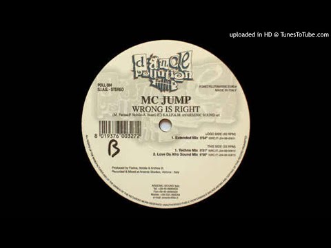 MC Jump — MC Jump - Wrong Is Right (Love Da Afro Sound Mix)