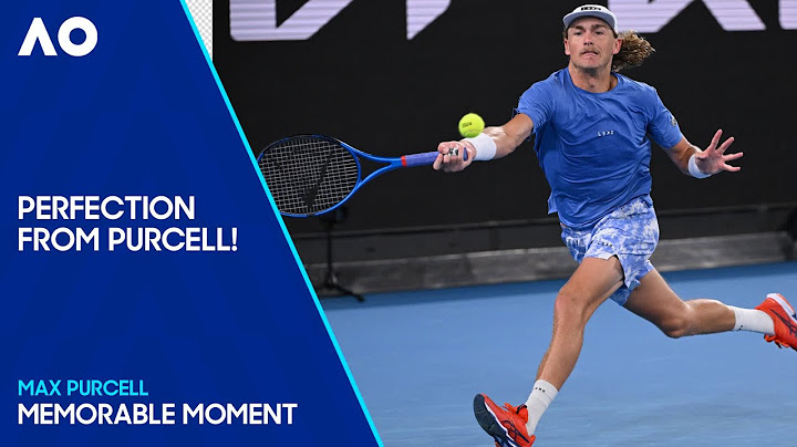 What a Point by Max Purcell! | Australian Open 2024