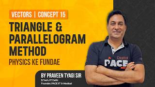 Triangular & Parallelogram Method Made Easy 🚀 | Tyagi Sir | PACE IIT and Medical
