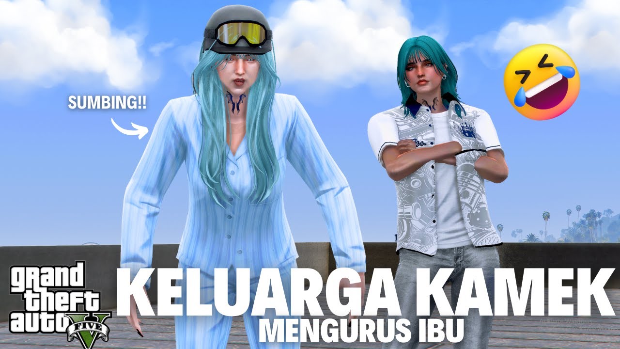 LUCU BANGET!! INI REAKSI AYIN MELIHAT ALANA SUMBING!! GTA 5 ROLEPLAY