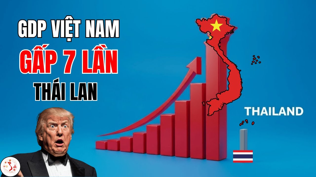 GDP Việt Nam Gấp 7 Lần Thái Lan: Cả Thế Giới Đều Sốc Nặng?