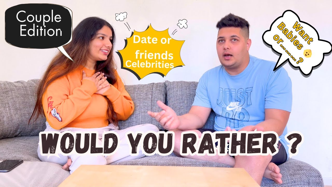 Would you rather couple questions?🥵| Spicy Couple Challenge | Indians