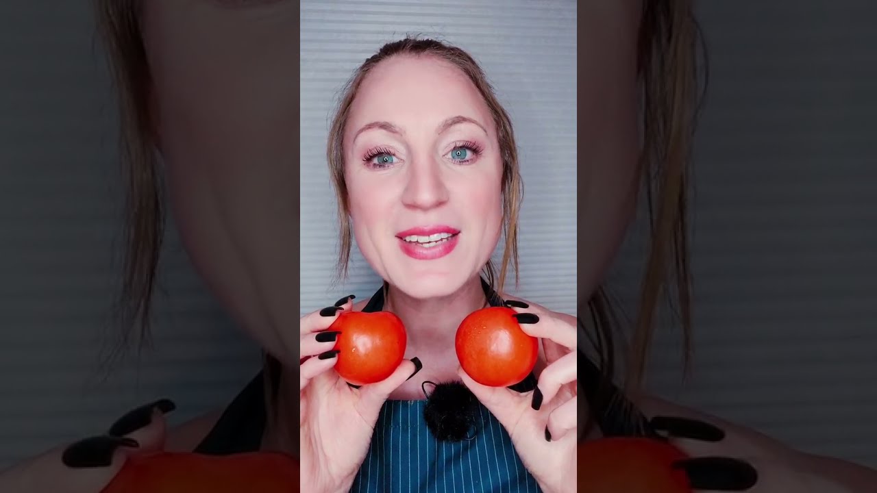 Juicy tomatoes ASMR 