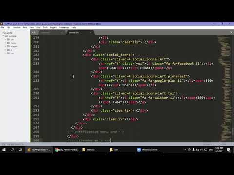How to Use Html Template in PHP