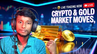 Crypto &amp; Gold Analysis || Trader Stories|| Today Live Stream// Live #btc #gold #crypto #forex #live