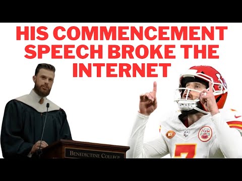 Harrison Butker Graduation Commencement Speech Highlights with Reaction