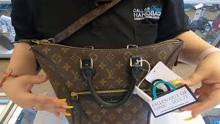 LOUIS VUITTON Monogram Tournelle PM Black 1286491