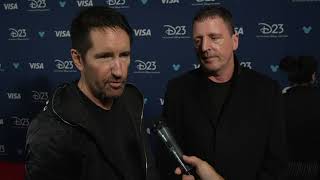D23 2024  - Tron Ares - pressroom -  itw Trent Reznor Atticus Ross (Official video)