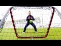 James taylor in catches win matches with crazy catch the ultimate rebound net