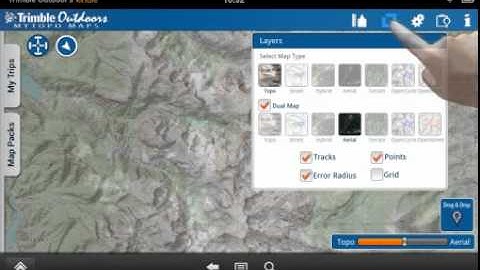 MyTopo Maps for Kindle Fire Tutorial: Dual Maps