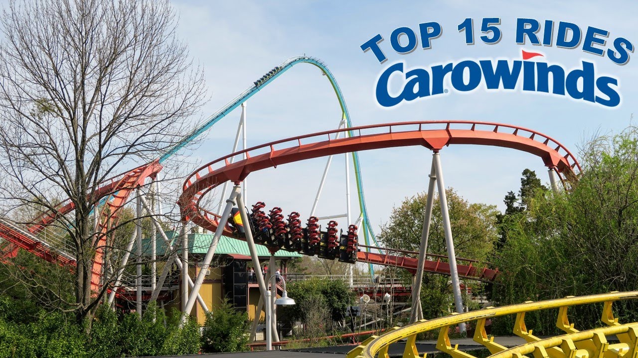 Top 15 Rides at Carowinds YouTube