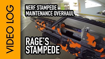 Camouflage Nerf Stampede ecs mod after maintenance test (Mortality VLOG #002)