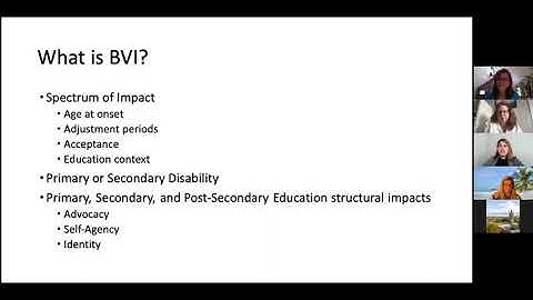 Promising Practices for DSOs working with Students Learning with Blindness and Visual Impairments