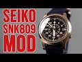 Modifying a Seiko SNK809