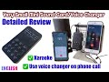 Mini Voice Changer Mini Sound Card Mobile Phone Voice Changer Review Testing Mini Voice Changer Mini Sound Card Mobile Phone Voice Changer Review Testing