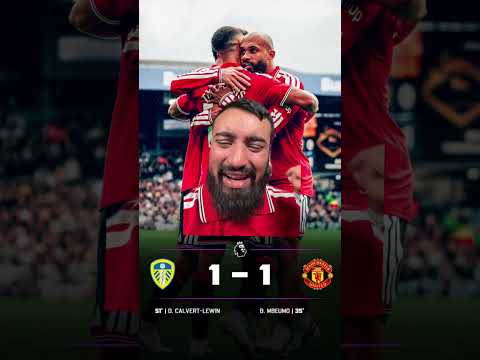 Leeds United 1-1 Manchester United full time reaction highlights #leedsunited #manutd