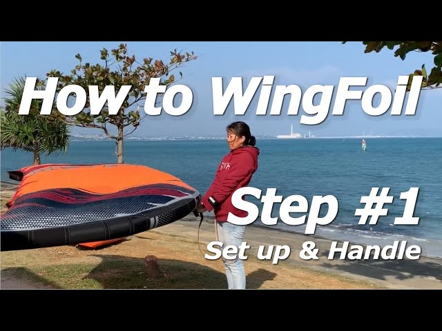 Wing-surfer STEP #1 ; How to Set up & Handle - YouTube