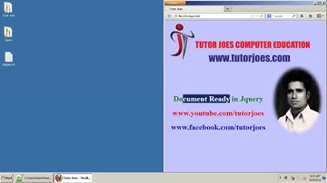 Jquery Tutorial : Document Ready Function Part-2