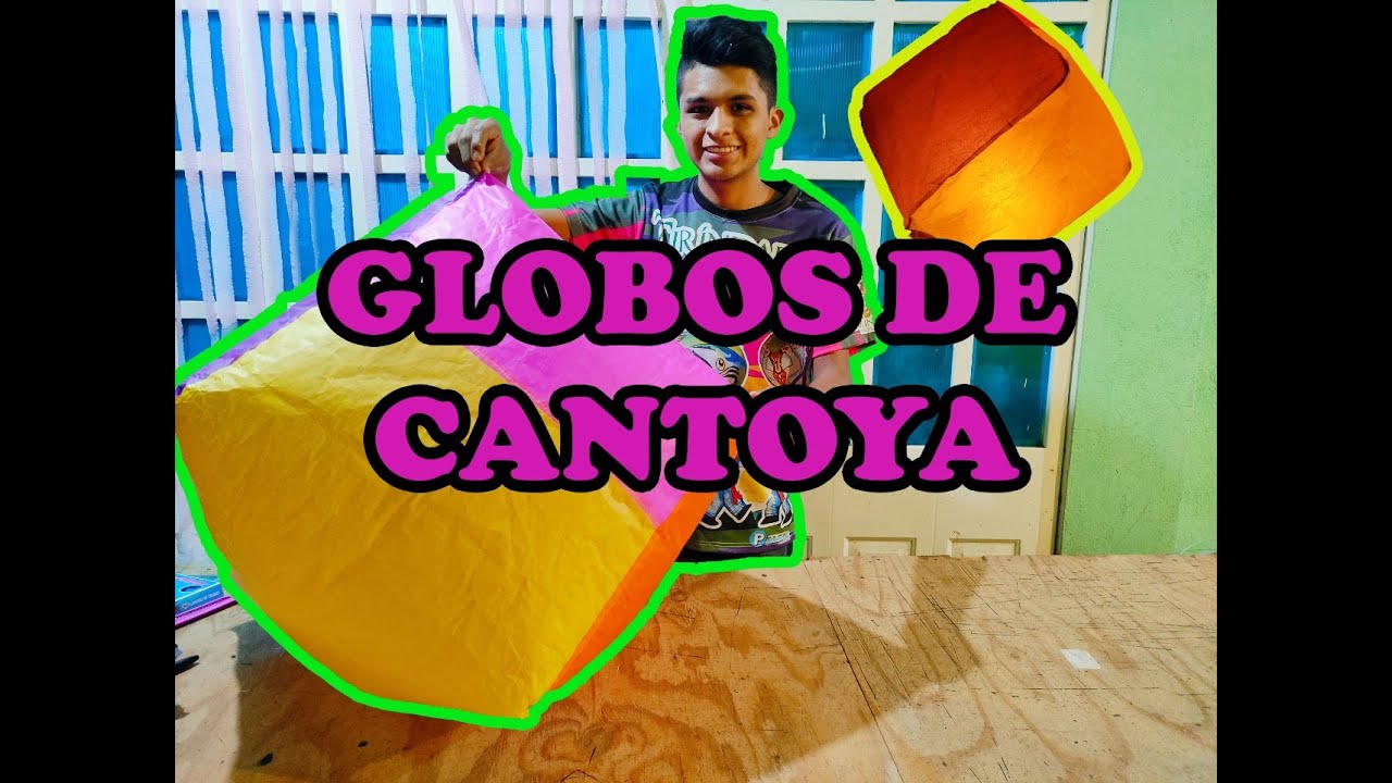 Como hacer un Globo de Cantoya Facil y Seguro de elevar