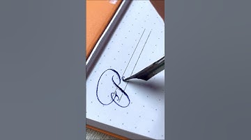 Pattern - handwriting with flex dip pen #cursive #art #calligraphy #lettering #flexibility
