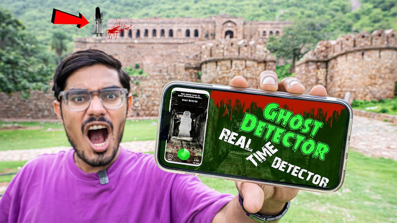 HAUNTED BHANGARH FORT- Testing Ghost Detector | भानगढ़ के भूतिया किले में मिले भूत😱