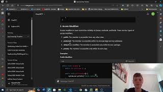 day 7 of learning java from chatgpt