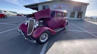 1934 ford 4 door walk around