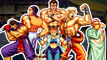 ALL VICTORY POSES - Art of Fighting 2 (AOF2)