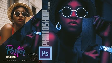Make a Glow in the Dark Portrait Effect Photoshop Tutorial !! 7studio777!!