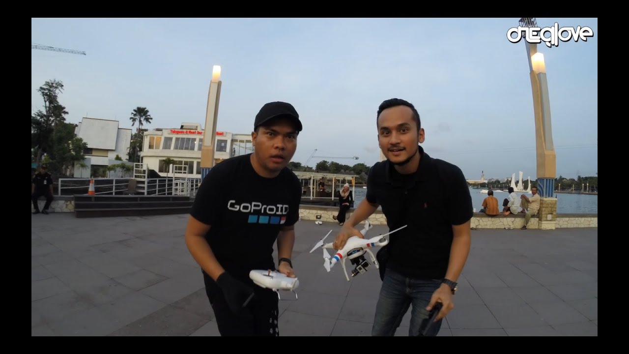 Goproid Dji Phantom Indonesia Taman Impian Jaya Ancol Aerial Hd